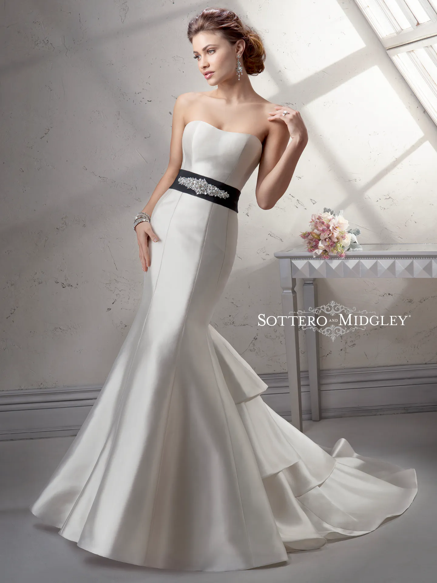 Sottero and Midgley Wedding Dress Vivien 4SS958 front