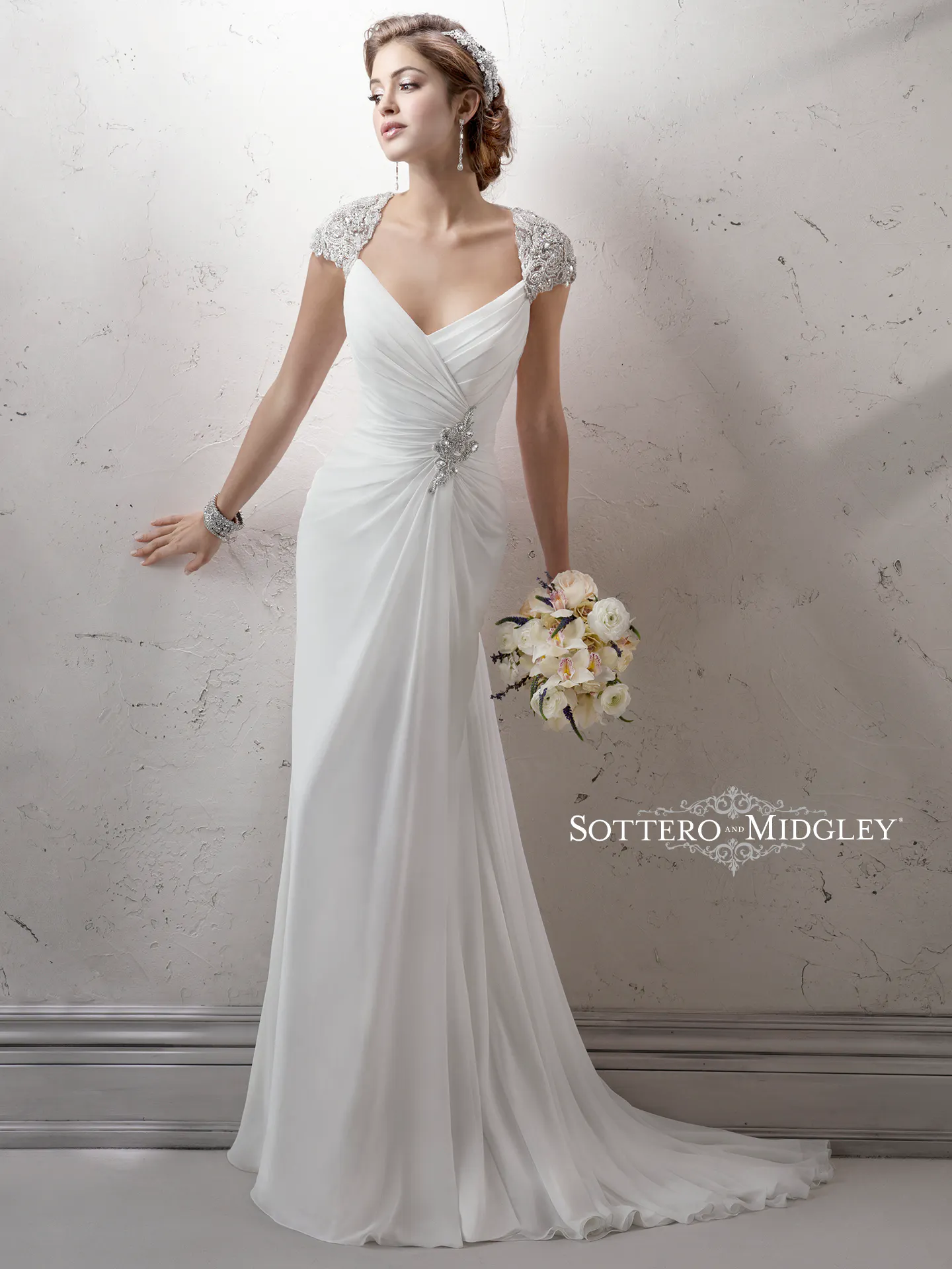 Sottero and Midgley Wedding Dress Rosemary 4SW044 front