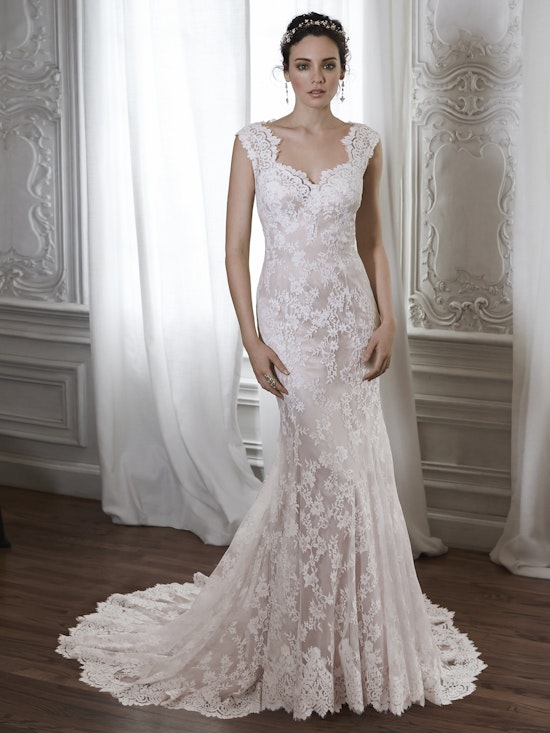 Maggie Sottero Wedding Dress Londyn 5MC013 front