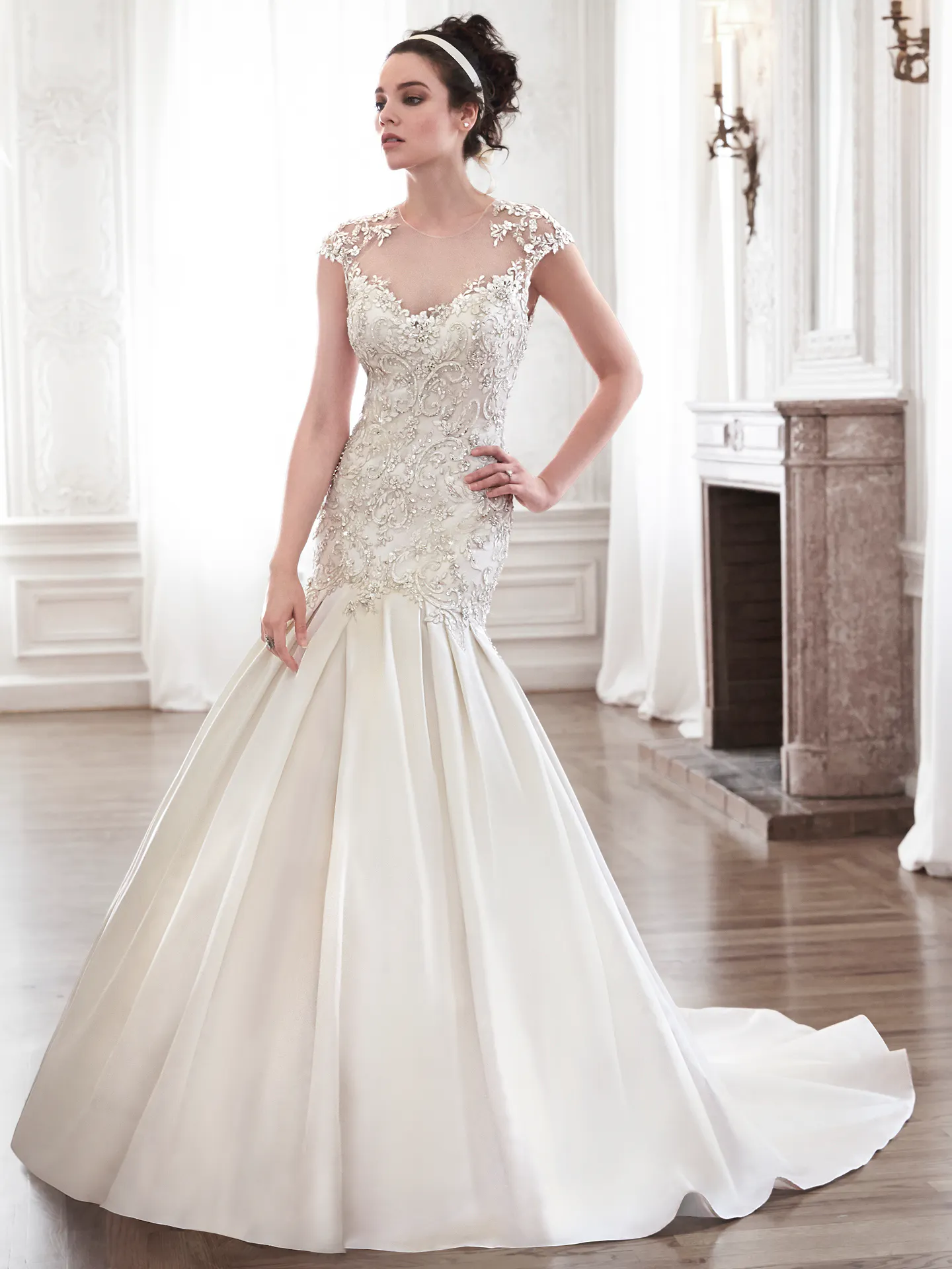 Maggie Sottero Wedding Dress Lenya 5MR094 front