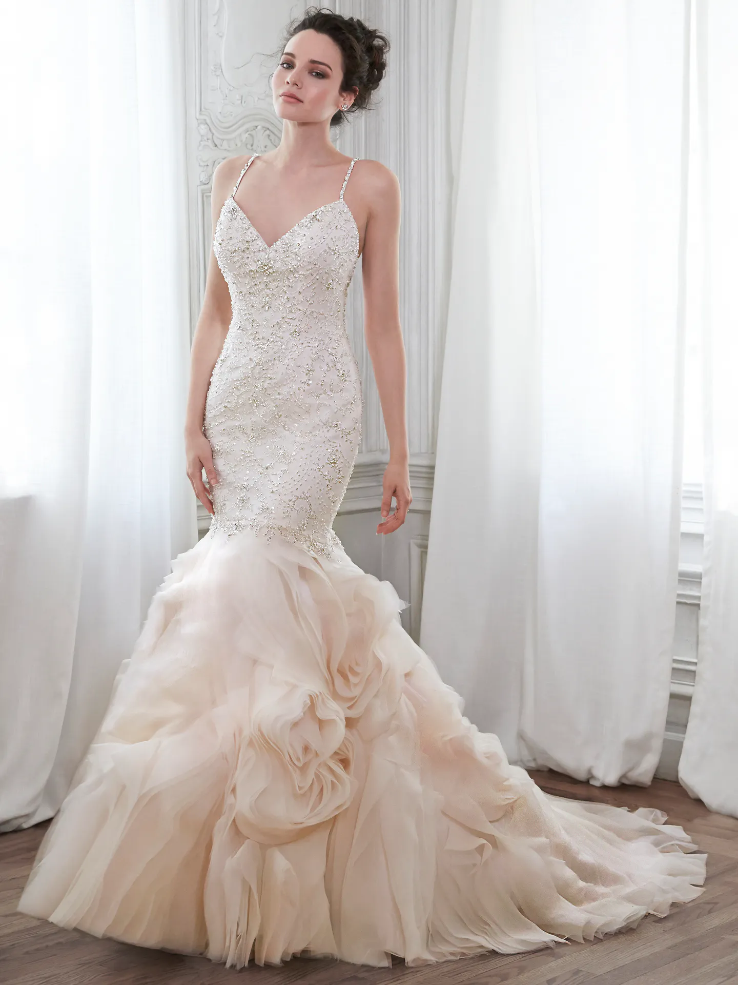 Maggie Sottero Wedding Dress Yasmina 5MR163 front