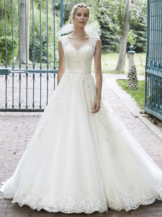Maggie Sottero Wedding Dress Bellissima 5MS021 front
