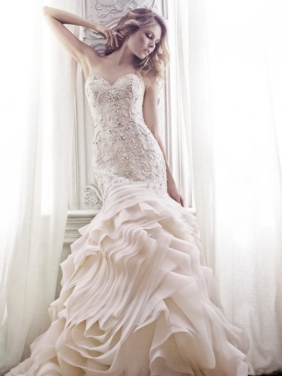 Maggie Sottero Wedding Dress Aurora 5MT153 front