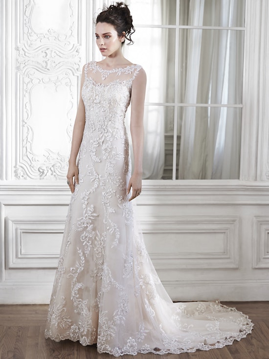 Maggie Sottero Wedding Dress Verina Marie 5MW113MC front