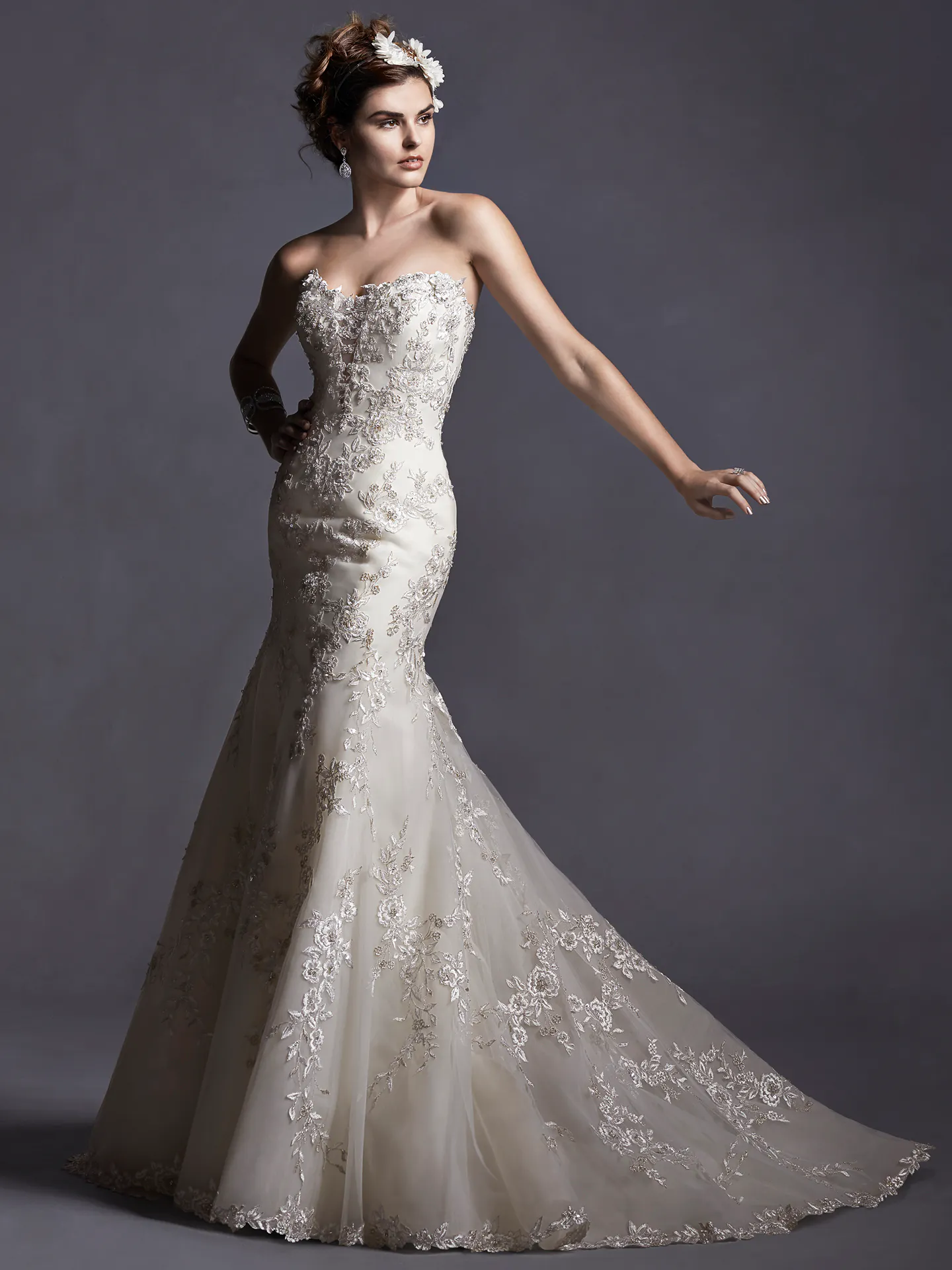 Sottero and Midgley Wedding Dress Maddalena 5SR049LU front