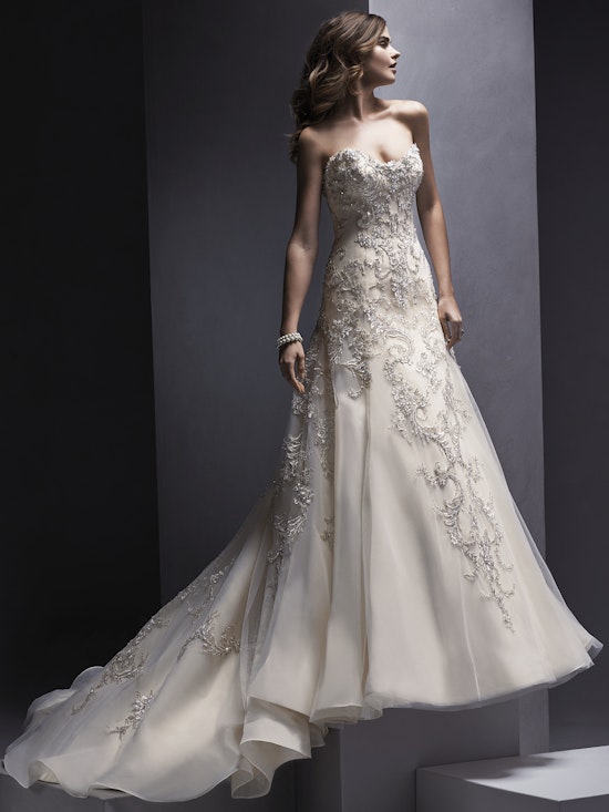 Sottero and Midgley Wedding Dress Zariah 5SR133 front