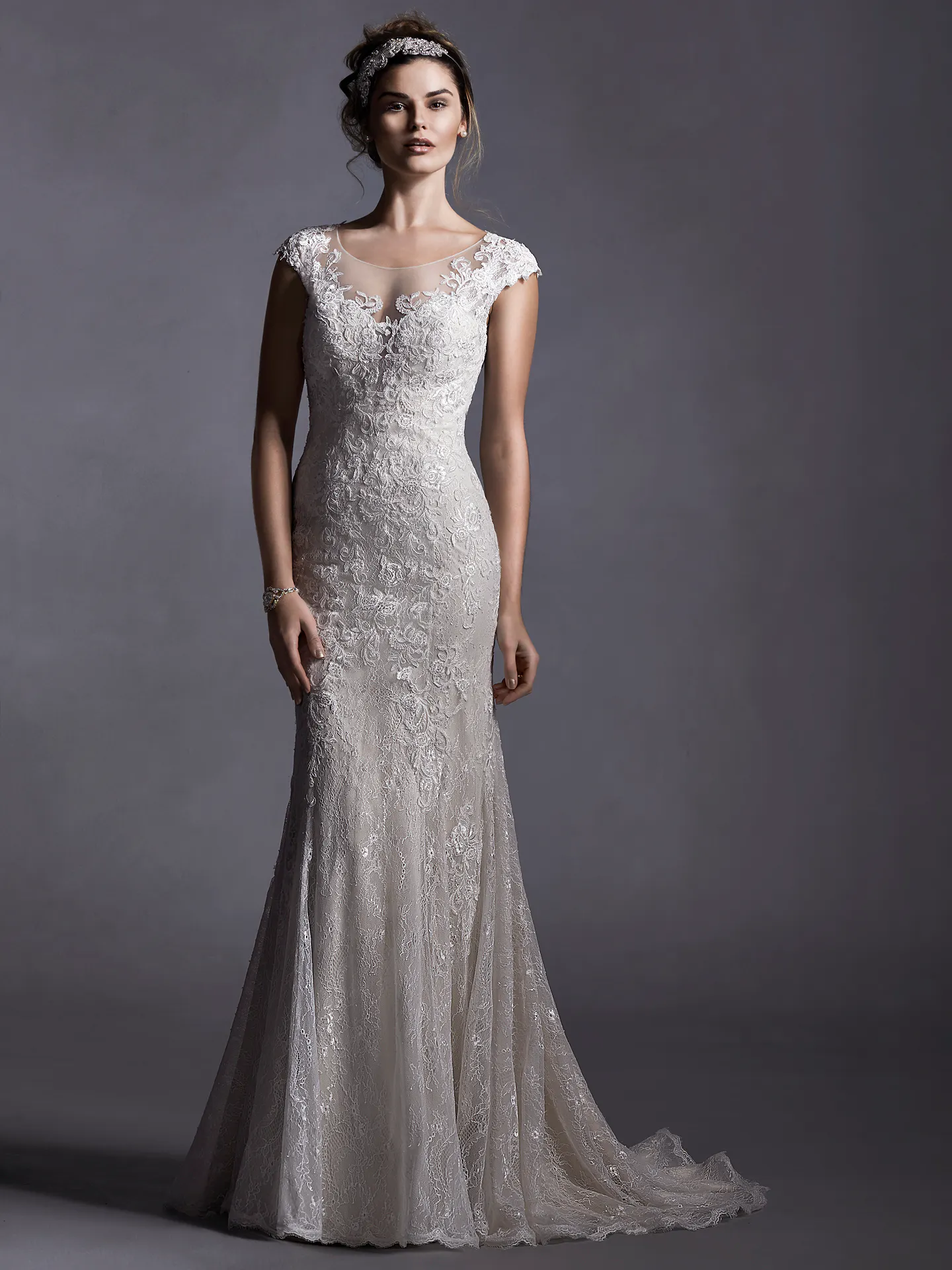 Sottero and Midgley Wedding Dress Quinlynn 5SS025 front