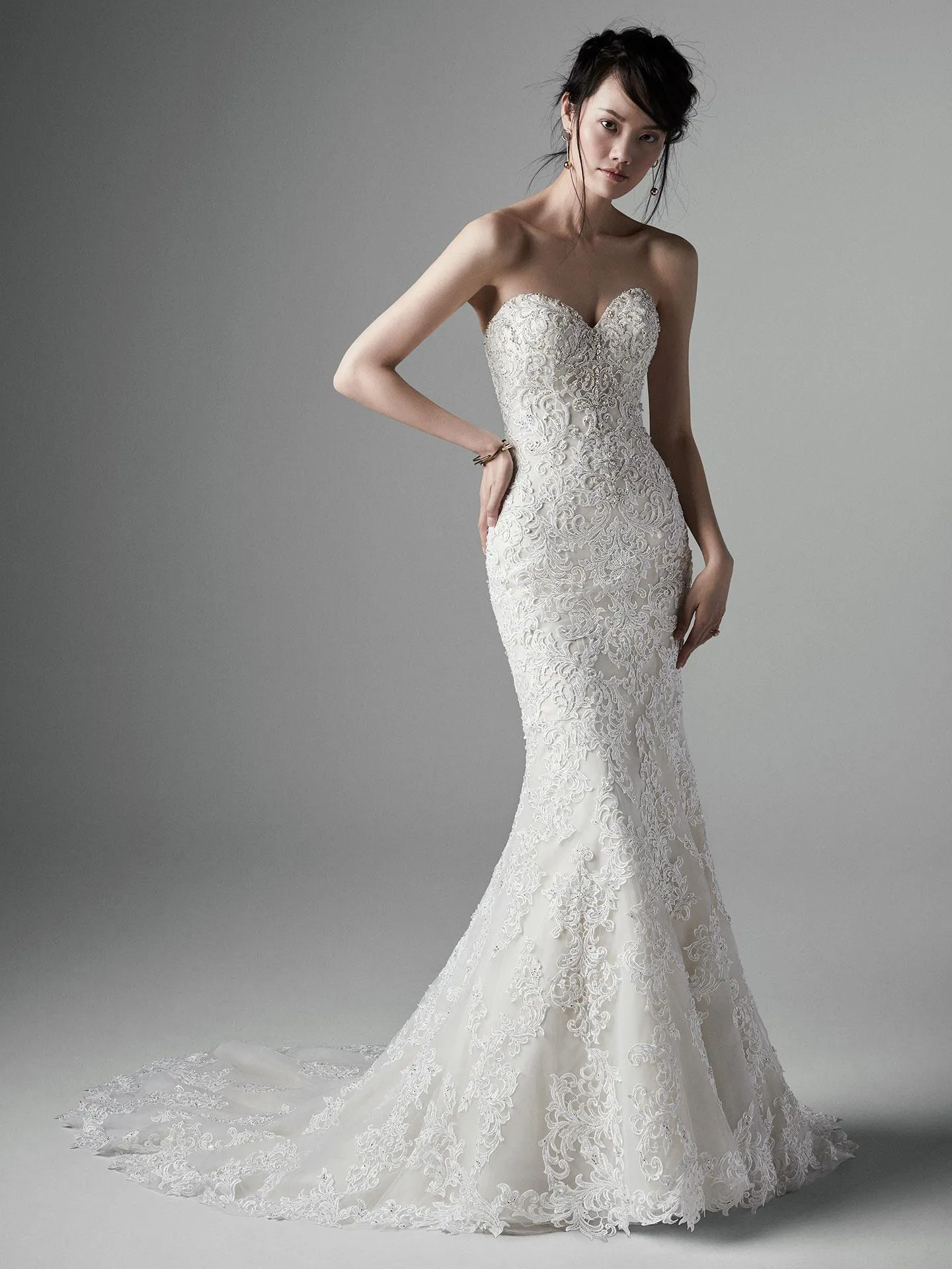 Stella  Unique Lace Wedding Dress by Sottero and Midgley
