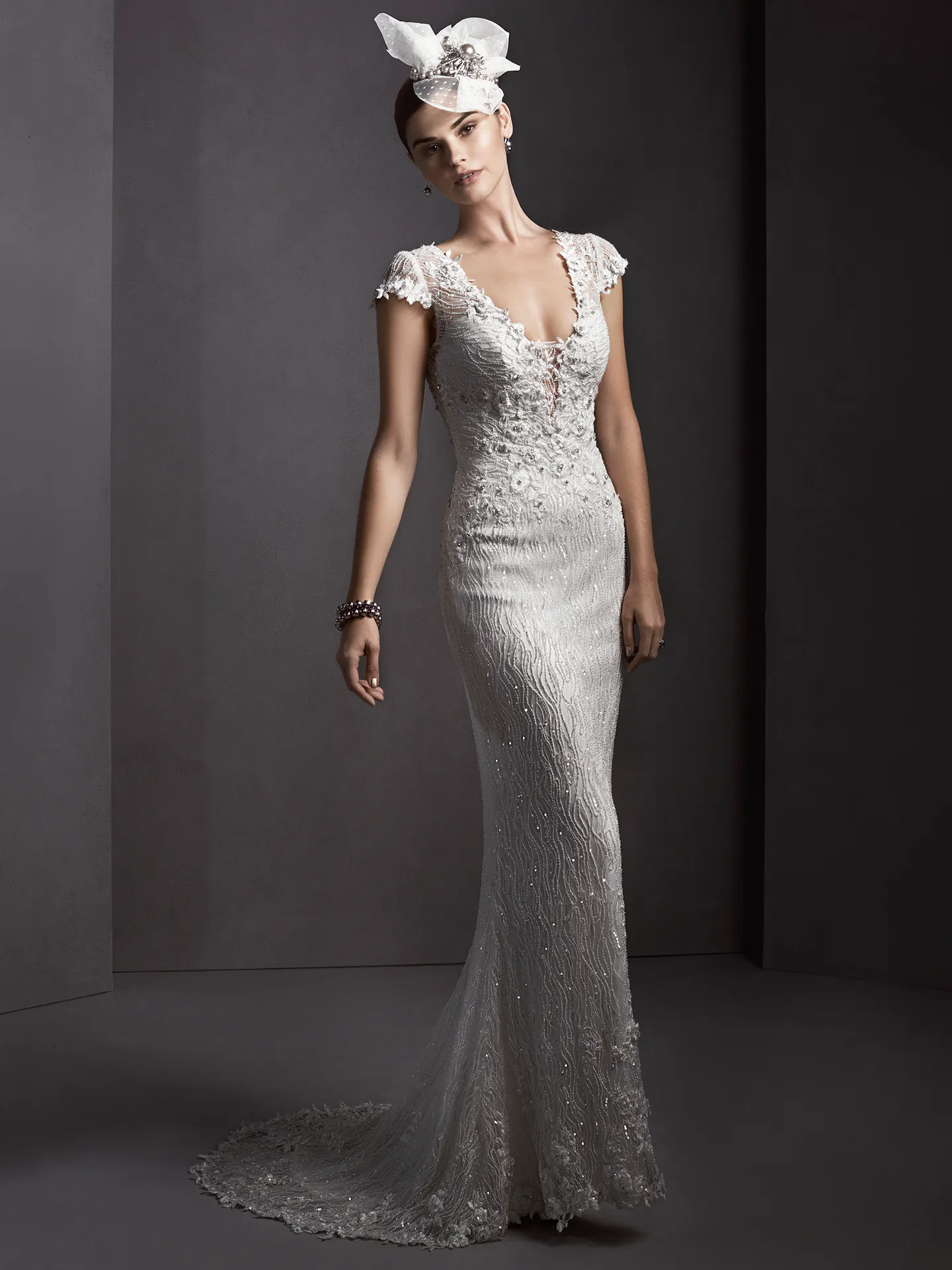 Sottero and Midgley Wedding Dress Ambria 5ST034 front