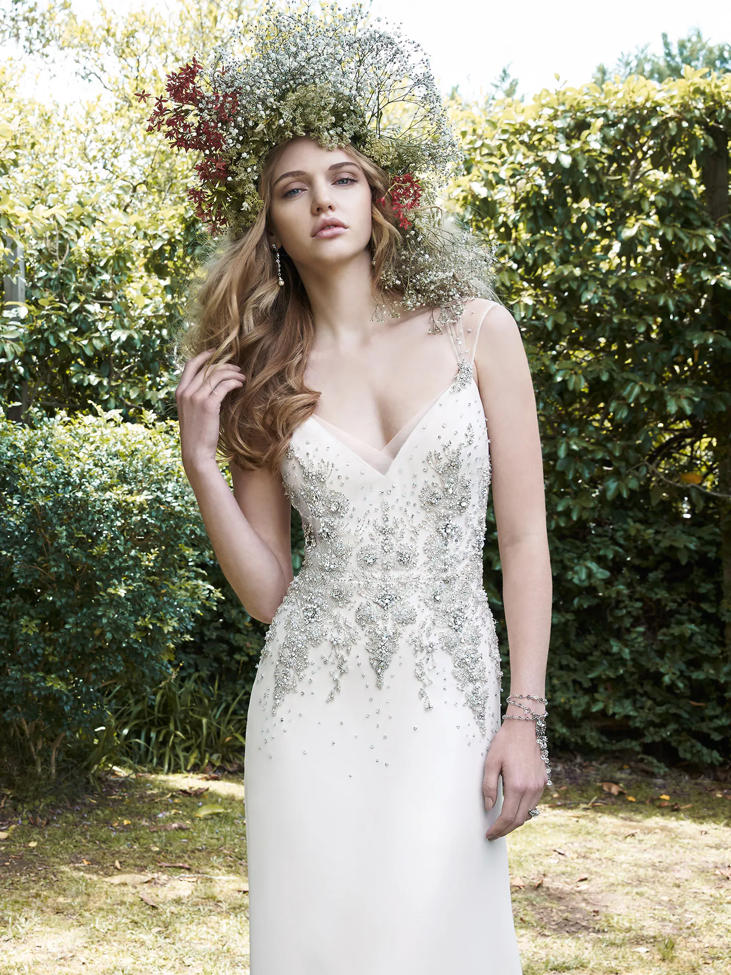 Maggie Sottero Wedding Dress Zarina 5HW166 front