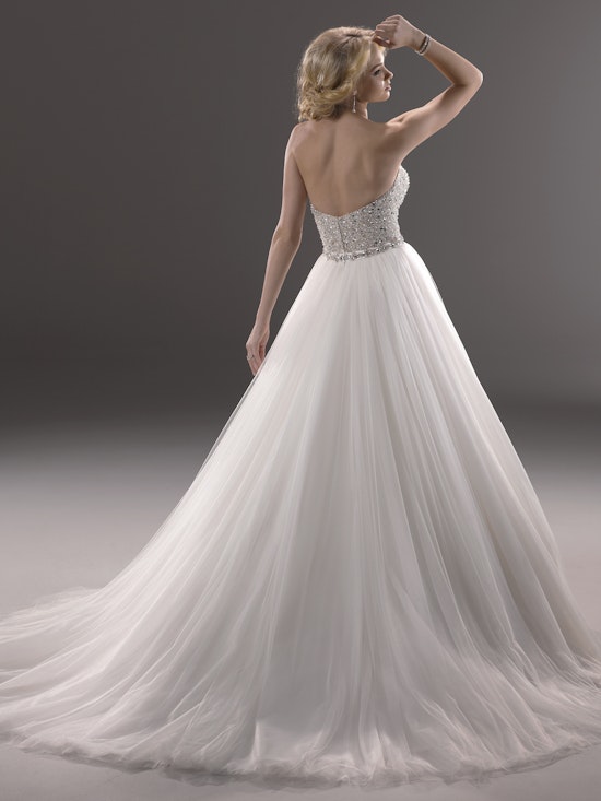 Maggie Sottero Wedding Dress Esme 3MS745 back