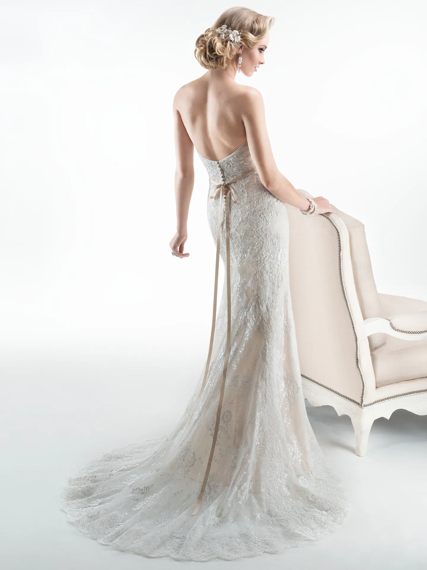 Maggie Sottero Wedding Dress Abigail 4MB950 back