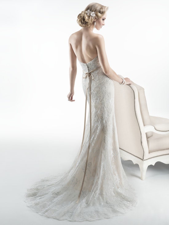 Maggie Sottero Wedding Dress Abigail 4MB950 back