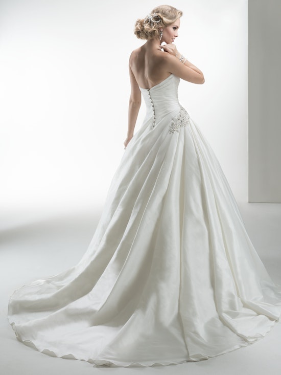 Maggie Sottero Wedding Dress Helen 4MD013 back