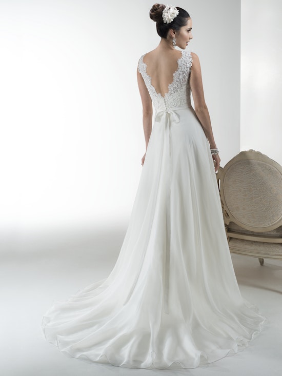 Maggie Sottero Wedding Dress Debra 4MS042 back