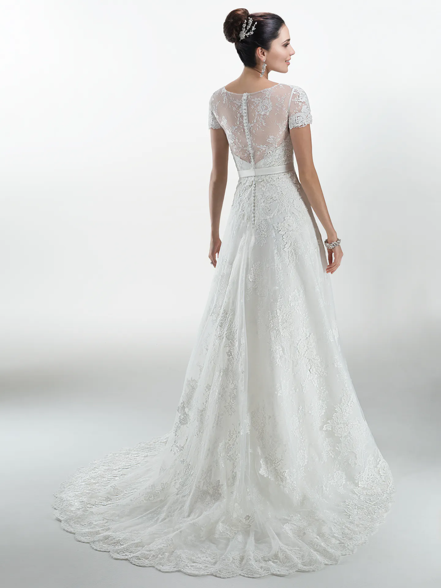 Maggie Sottero Wedding Dress Glenda 4MS961 back