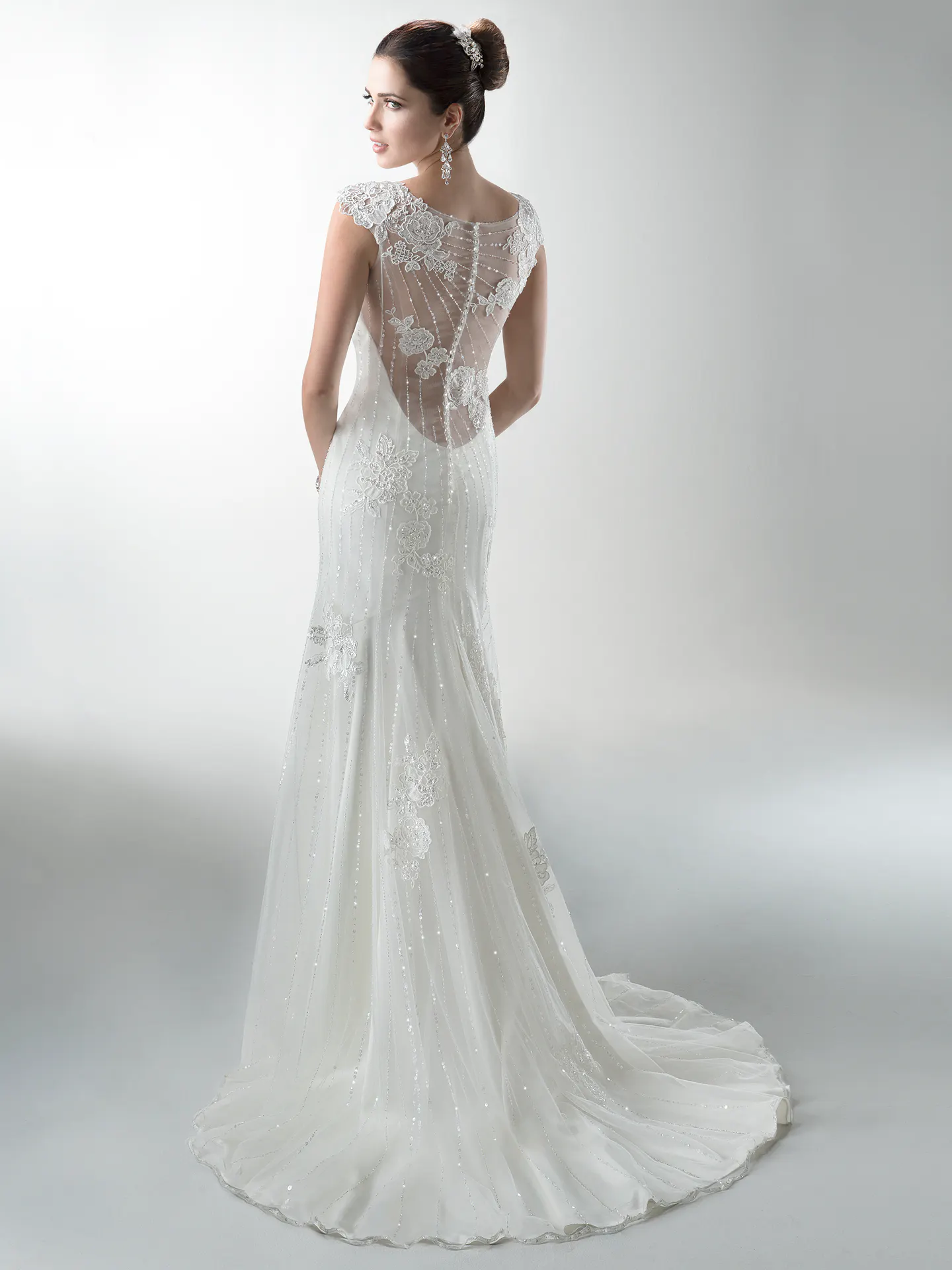 Maggie Sottero Wedding Dress Savannah Marie 4MW060 back