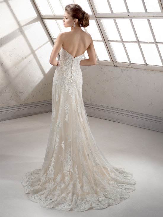 Sottero and Midgley Wedding Dress Viera 4SS057 back