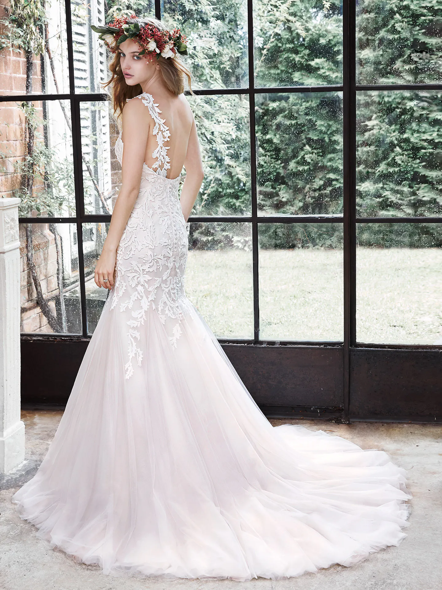 Maggie Sottero Wedding Dress Eve 5HW167 back