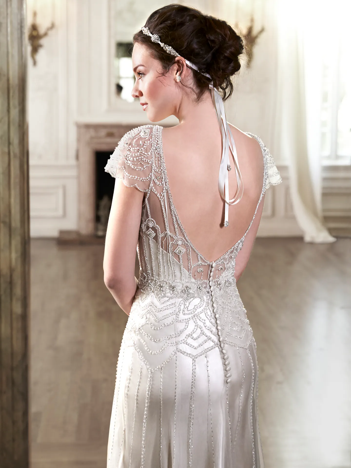 Ettia Vintage Beaded Wedding Dress by Maggie Sottero