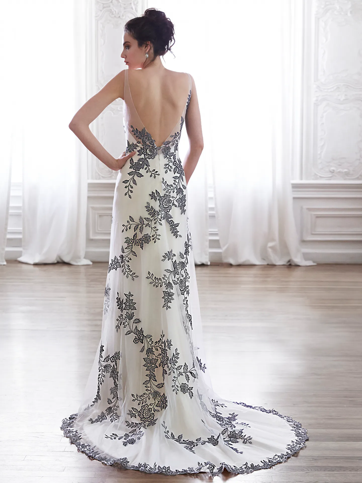 Maggie Sottero Wedding Dress Vanja 5MR124 back