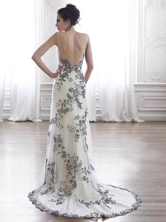 Maggie Sottero Wedding Dress Vanja 5MR124 back