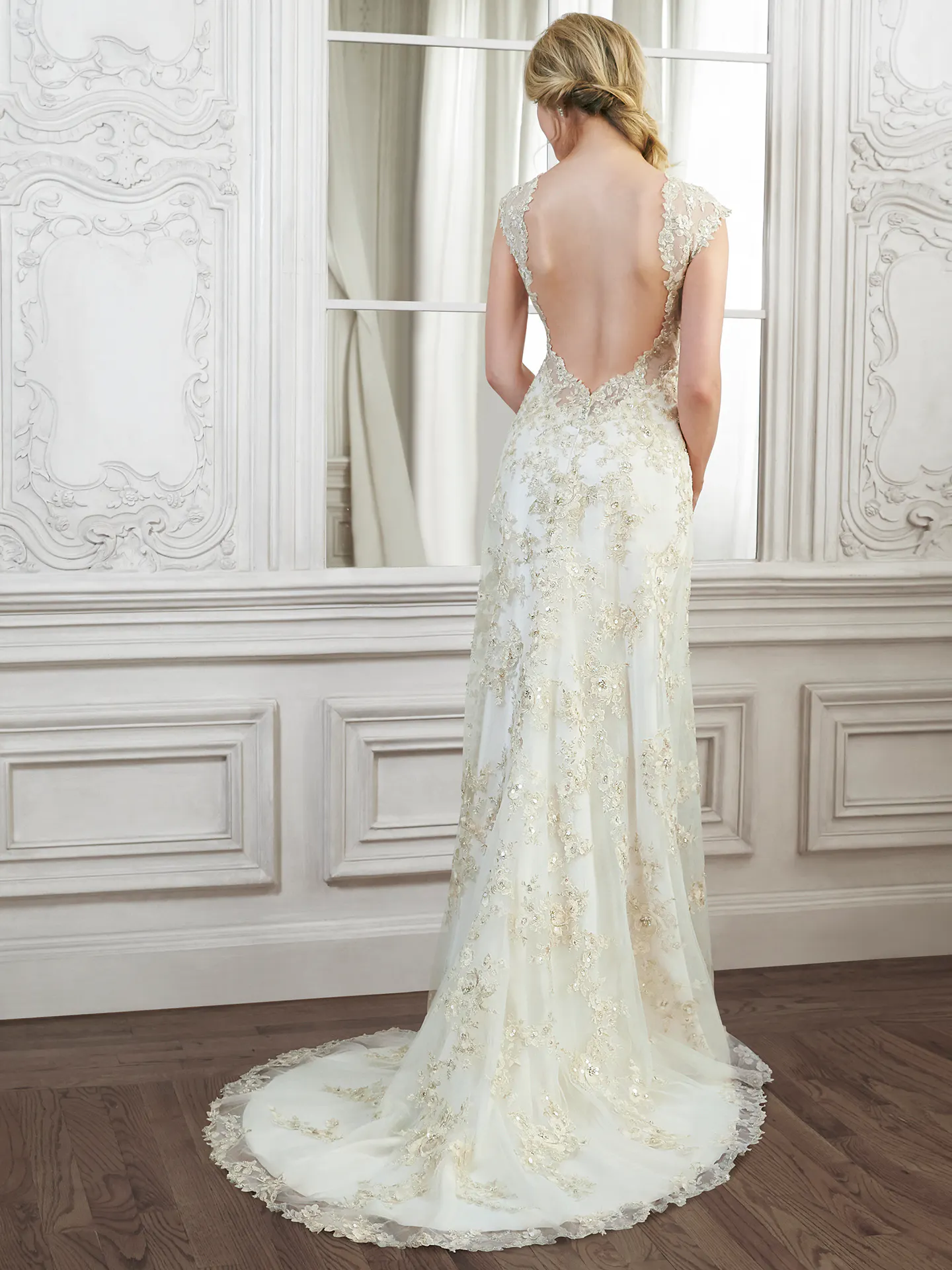 Maggie Sottero Wedding Dress Camelia 5MR132 back