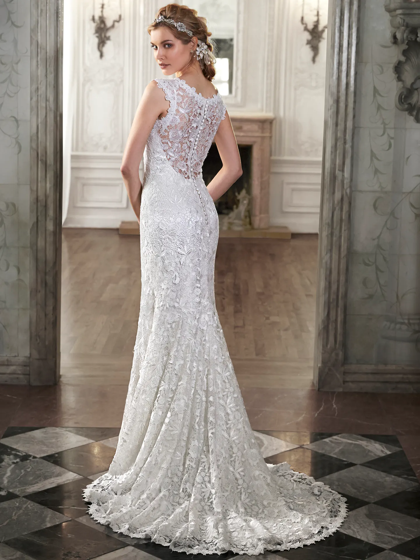 Maggie Sottero Wedding Dress Ellis 5MT014 back