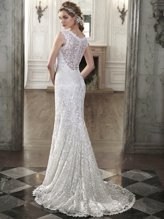Maggie Sottero Wedding Dress Ellis 5MT014 back
