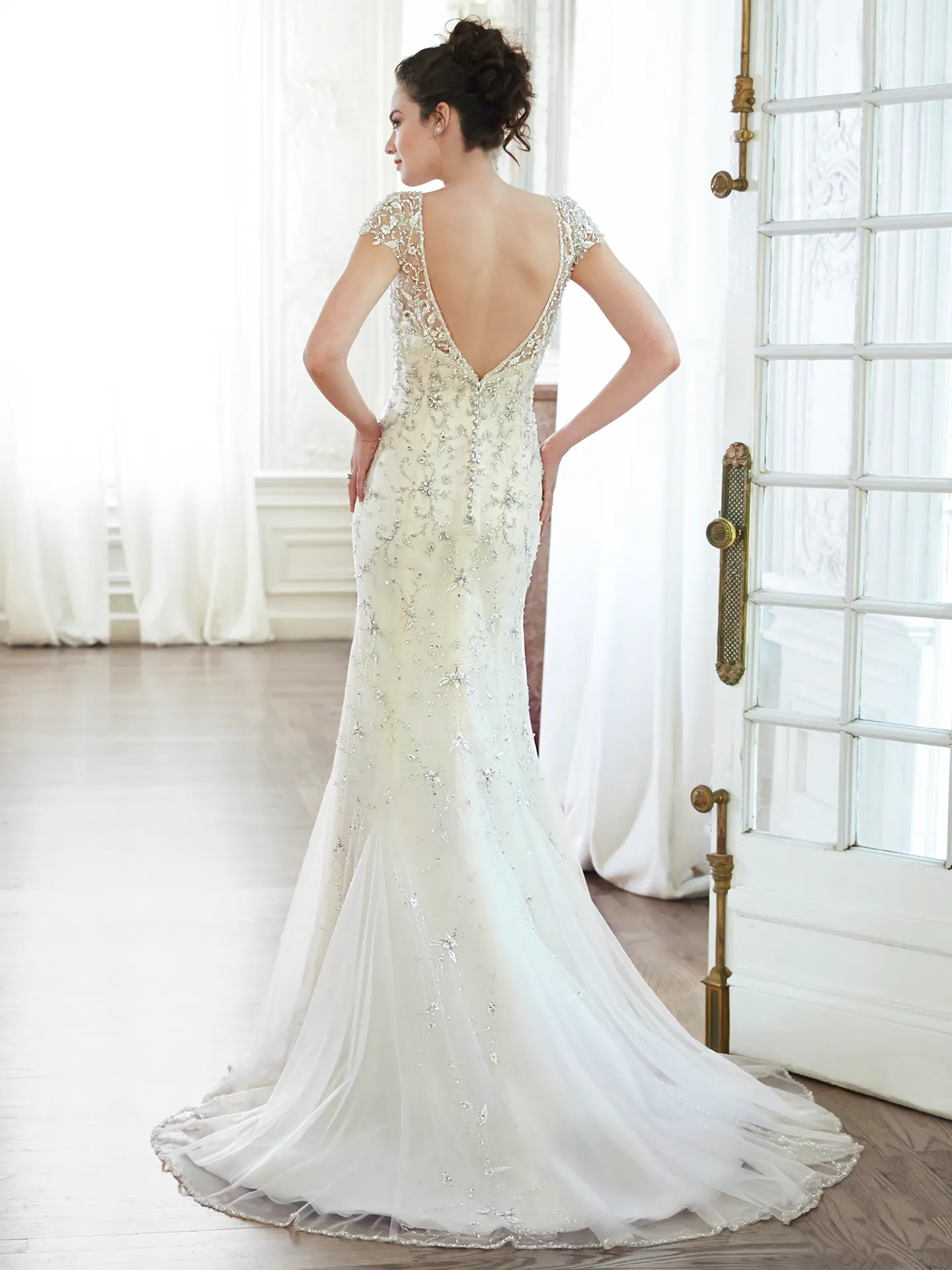 Maggie Sottero Wedding Dress Doris 5MT129 back
