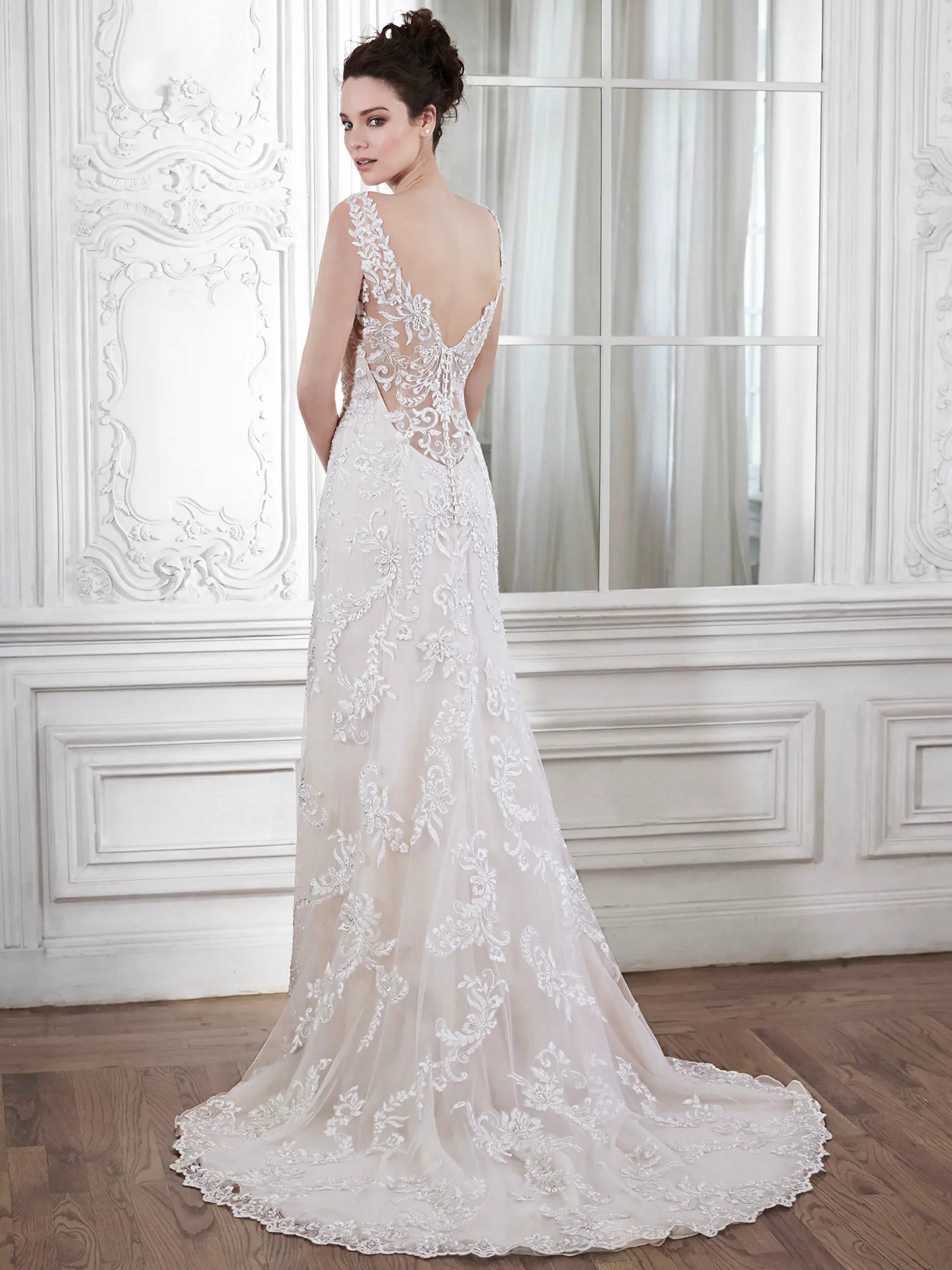 Maggie Sottero Wedding Dress Verina Marie 5MW113MC back