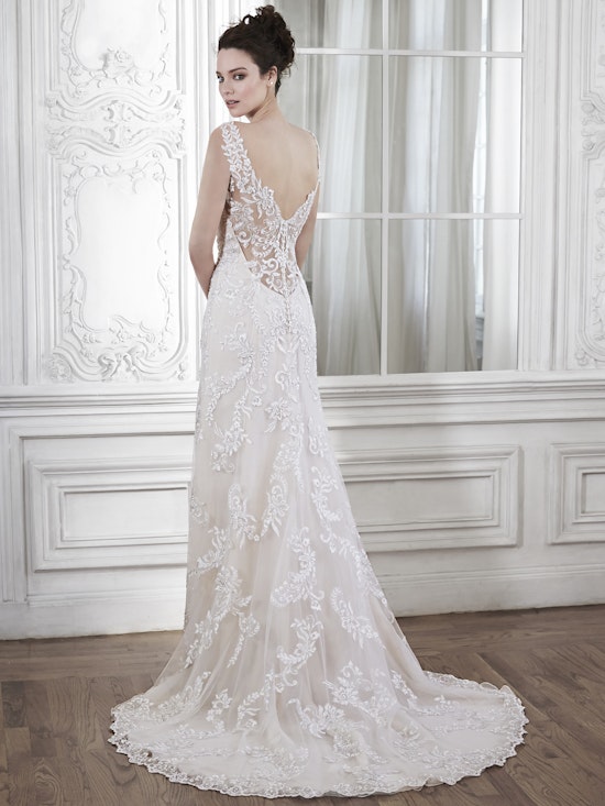 Maggie Sottero Wedding Dress Verina Marie 5MW113MC back
