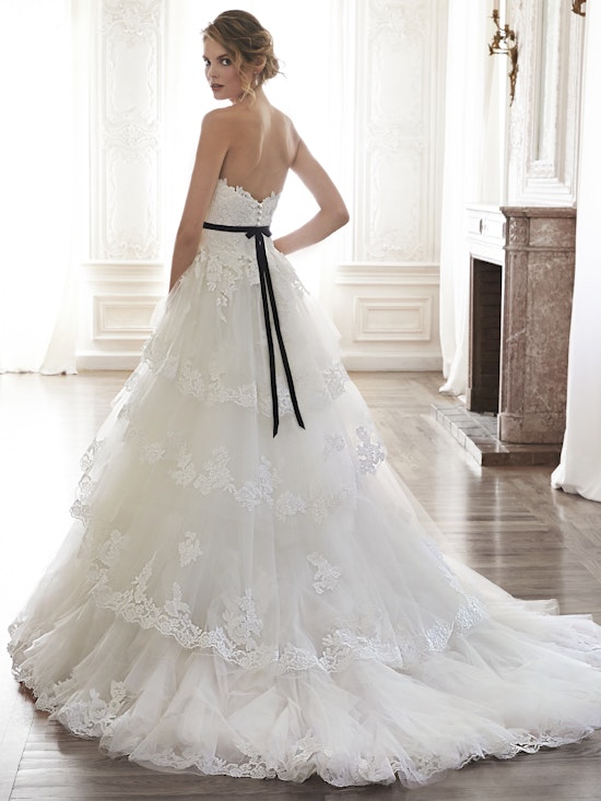 Maggie Sottero Wedding Dress Bettina 5MW127 back