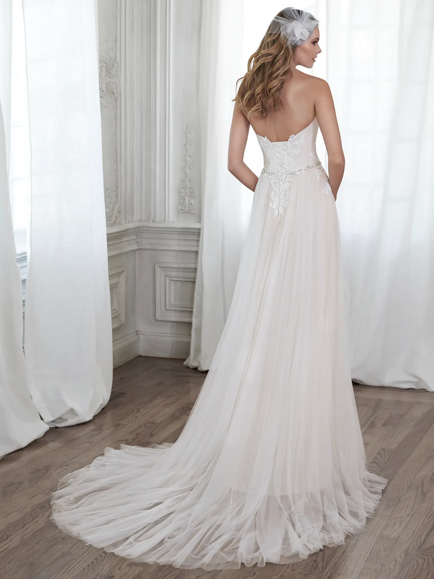 Maggie Sottero Wedding Dress Patience 5MW154 back