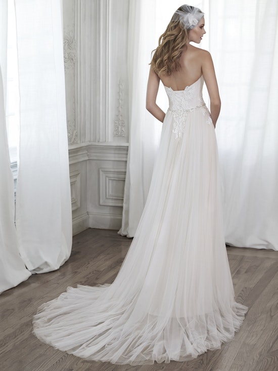 Maggie Sottero Wedding Dress Patience 5MW154 back