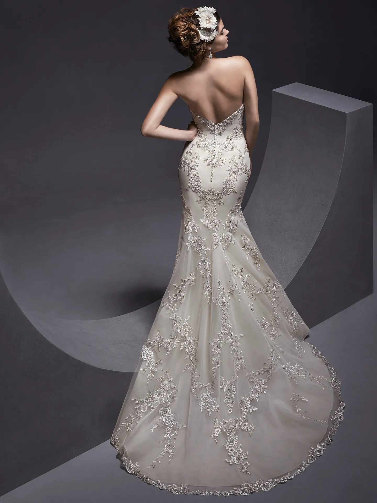 Sottero and Midgley Wedding Dress Maddalena 5SR049LU back