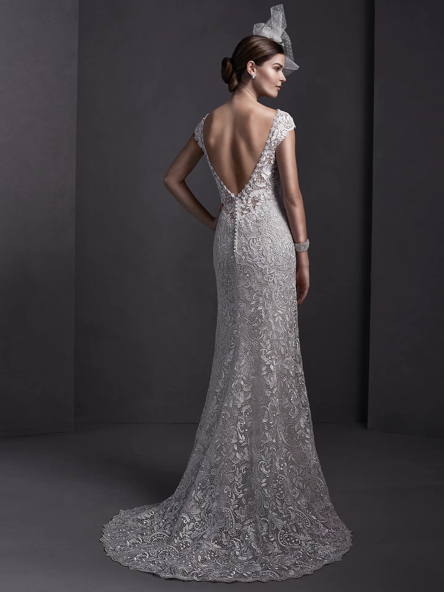 Sottero and Midgley Wedding Dress Georgia 5SR065 back