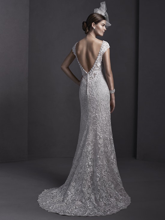 Sottero and Midgley Wedding Dress Georgia 5SR065 back