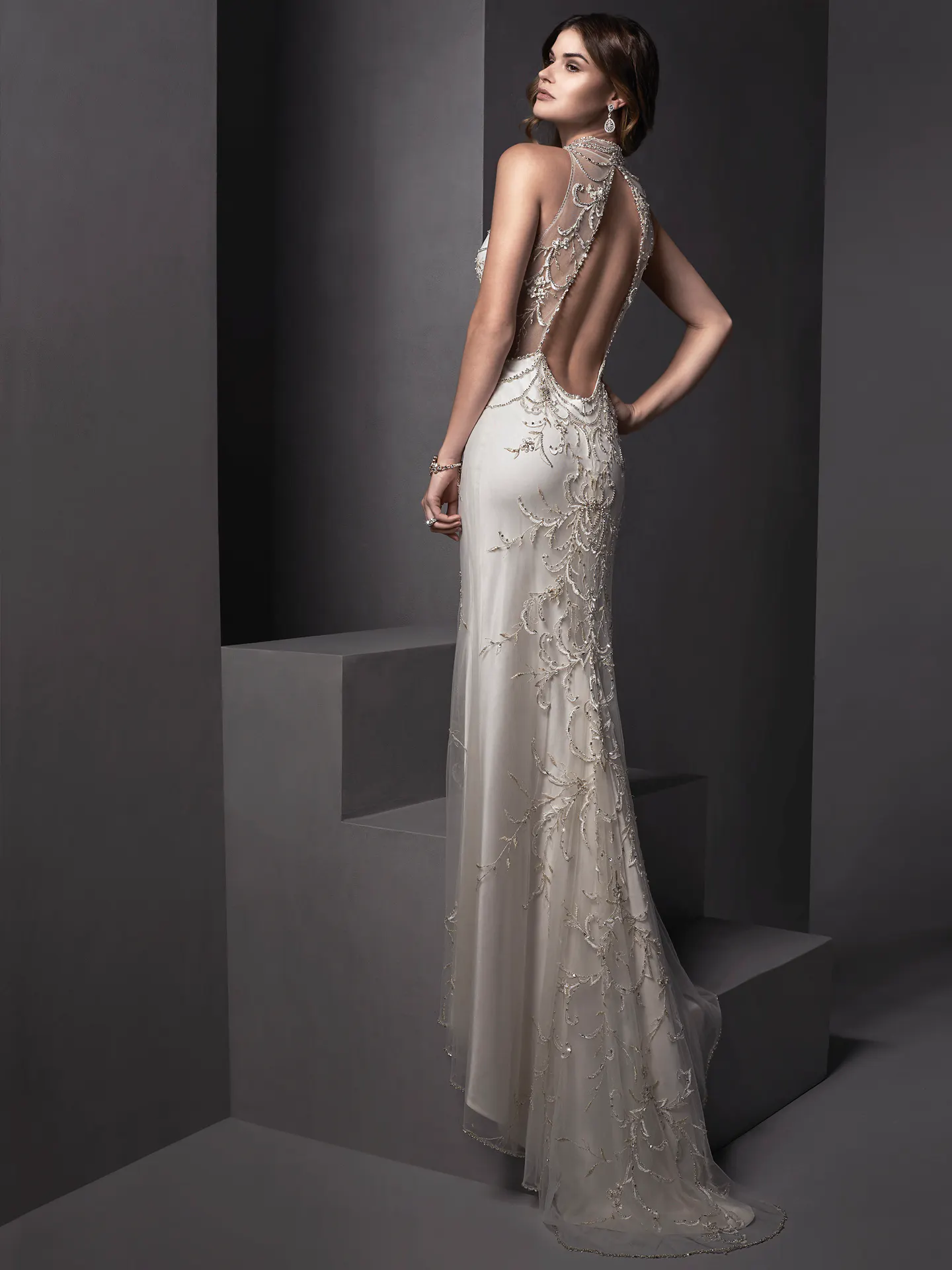 Sottero and Midgley Wedding Dress Catalina 5SR105 back