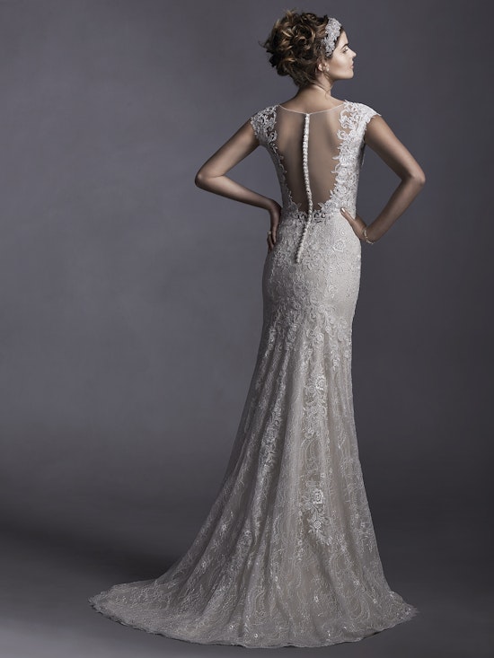 Sottero and Midgley Wedding Dress Quinlynn 5SS025 back