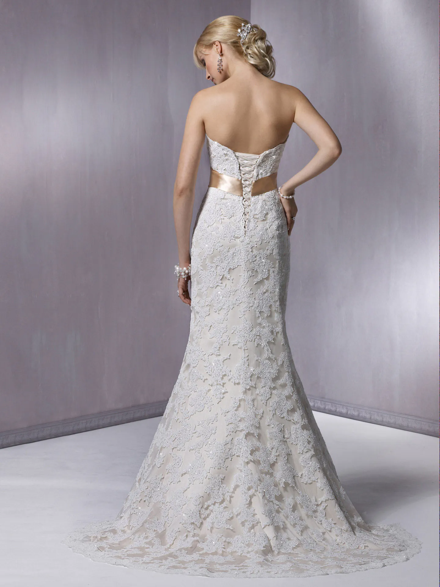 Maggie Sottero Wedding Dress Karena Royale S5229 back