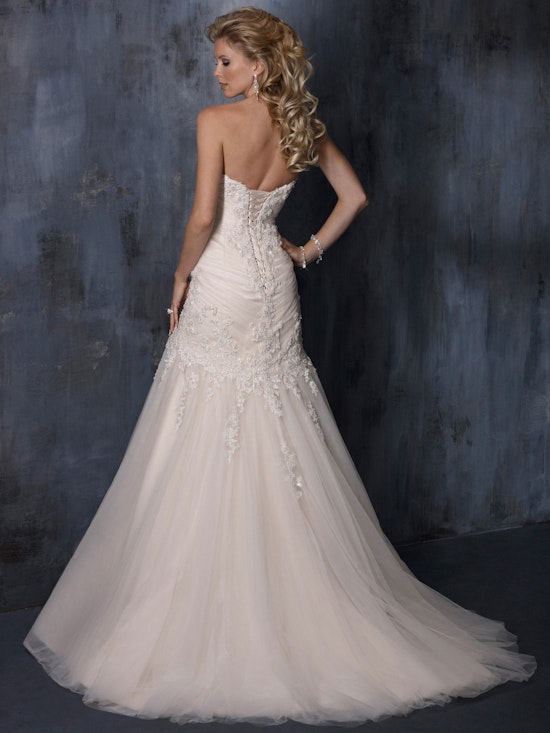 Maggie Sottero Wedding Dress Anniston S5240 back