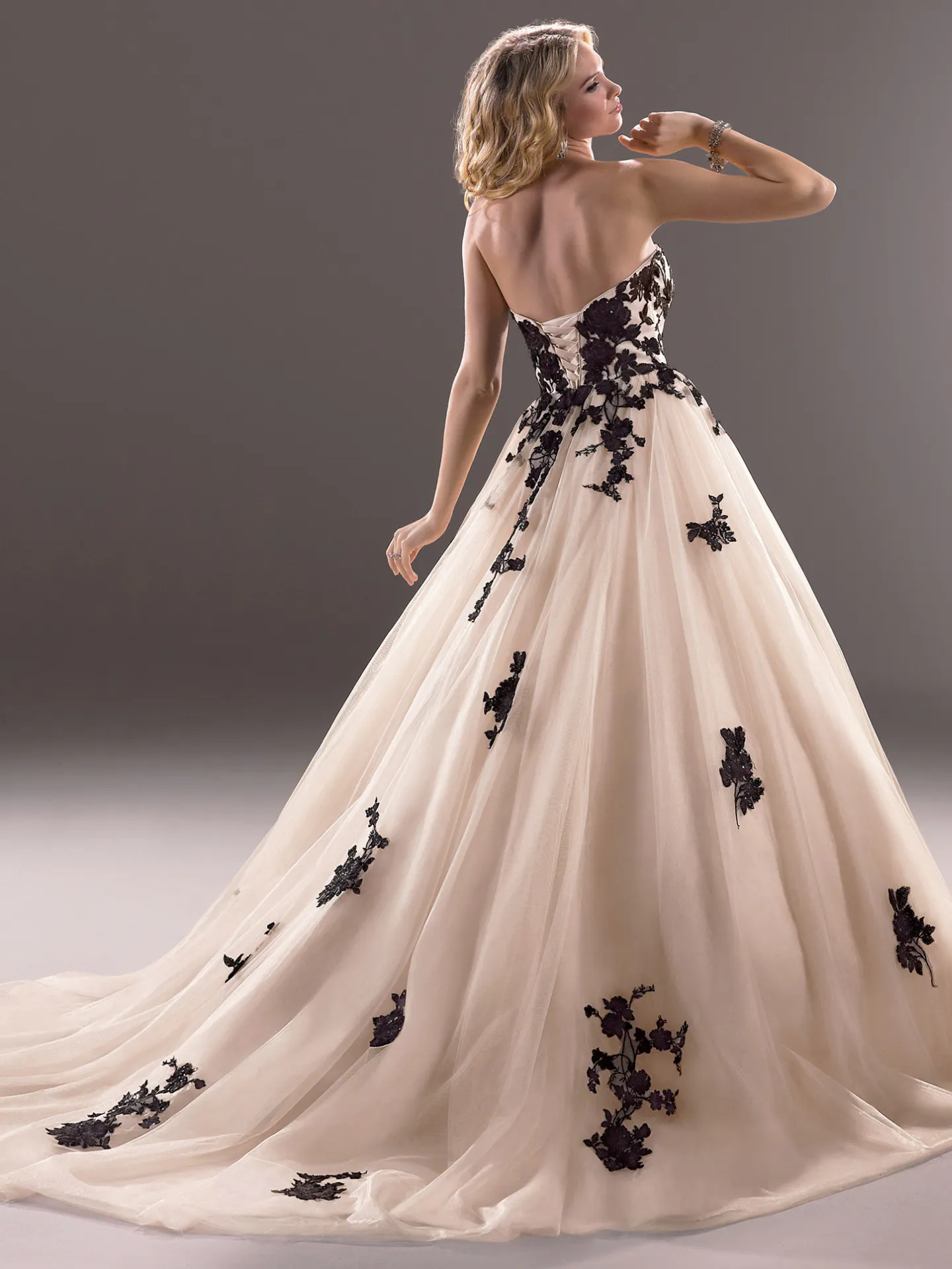 Maggie Sottero Wedding Dress Cosette 3MT781 back