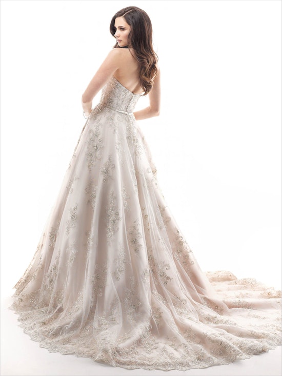 Maggie Sottero Wedding Dress Hannah 4MS901 back