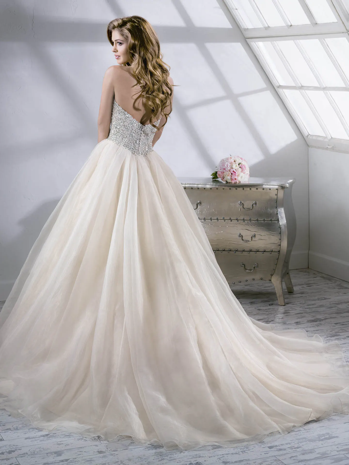 Sottero and Midgley Wedding Dress Angelette 4SS811 back