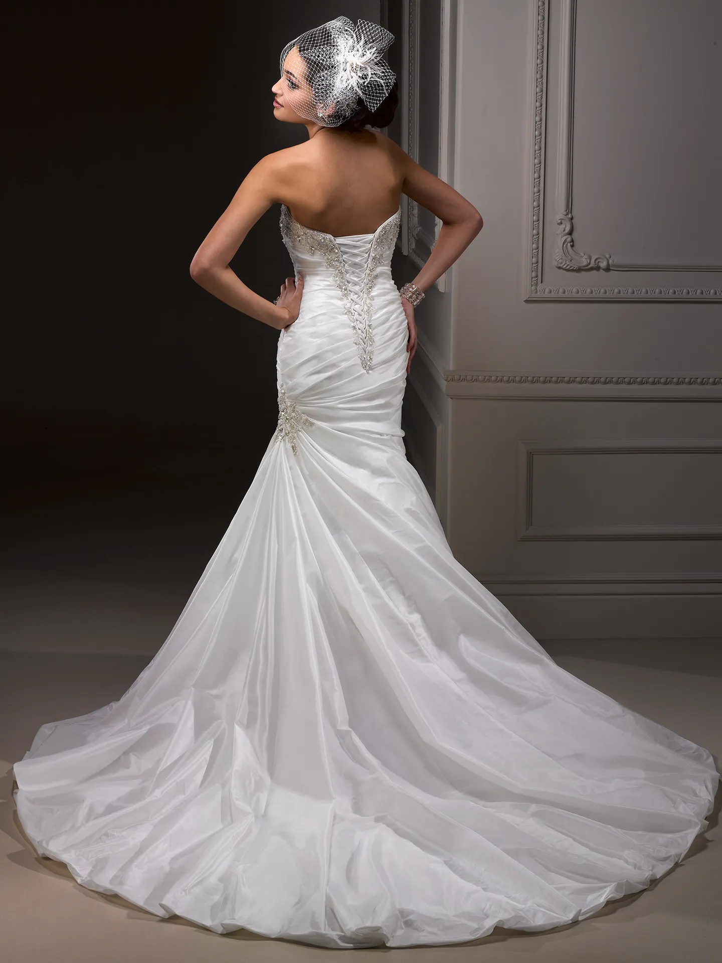 Maggie Sottero Wedding Dress Adeline Marie J1472A back