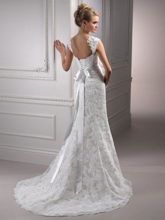 Maggie Sottero Wedding Dress Lorie S5300 back