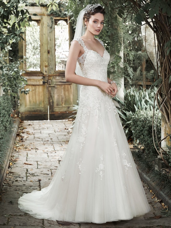 Maggie Sottero Wedding Dress Almudena 5MC661 front