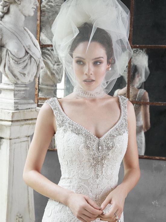Maggie Sottero Wedding Dress Darija 5MW646 front
