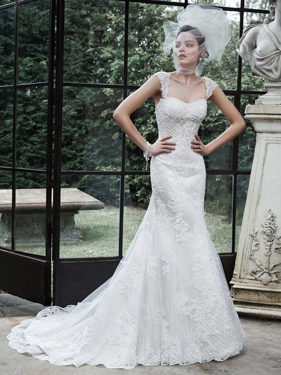 Maggie Sottero Wedding Dress Rachelle 5MS645 front